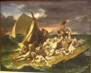 Sketch of The Raft of the Medusa